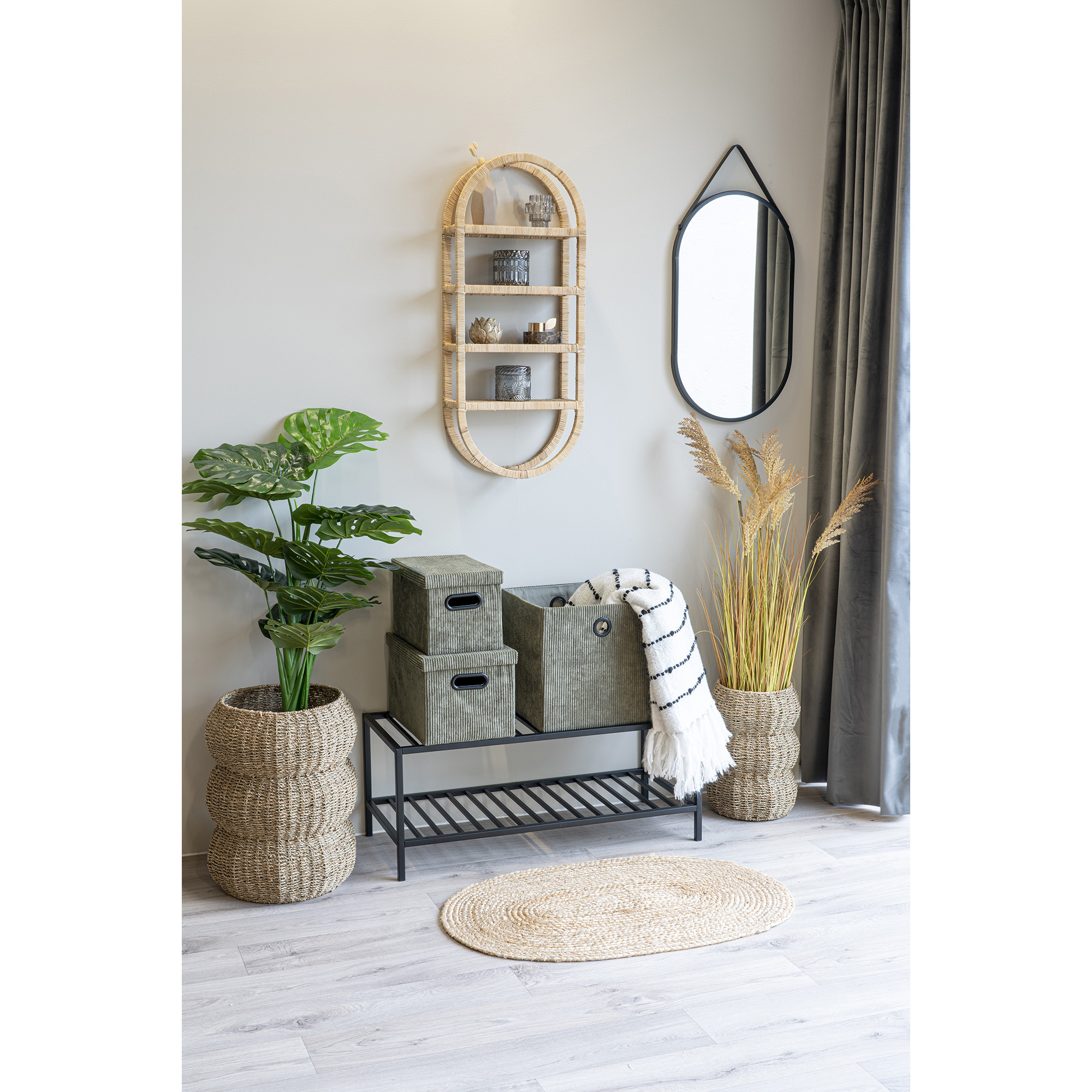 Bombay Dörrmatta Natur