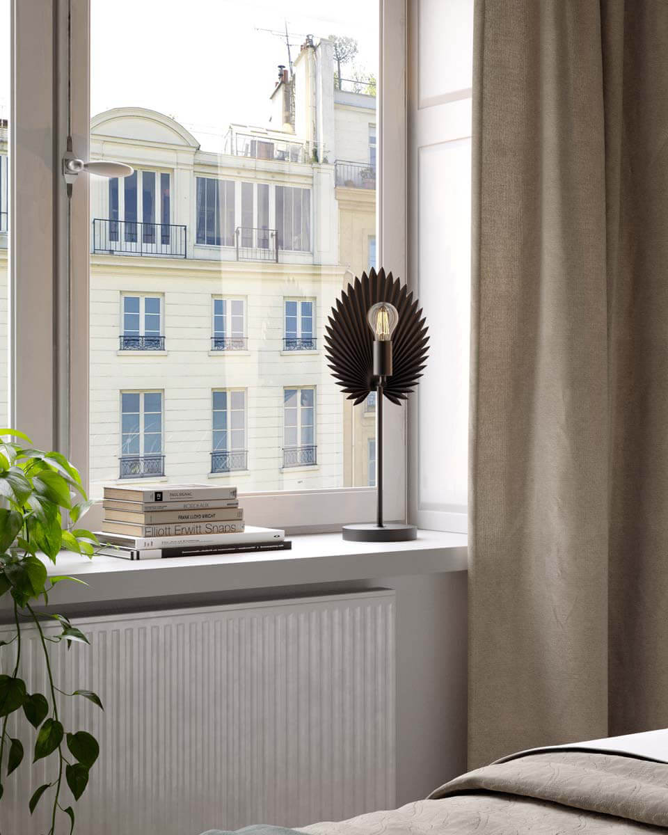 Aruba bordslampa matt svart