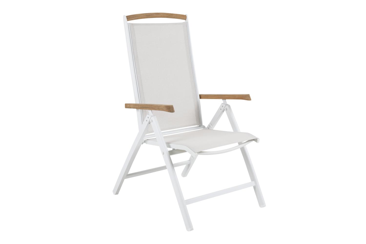 Andy positionsstol Vit/vit