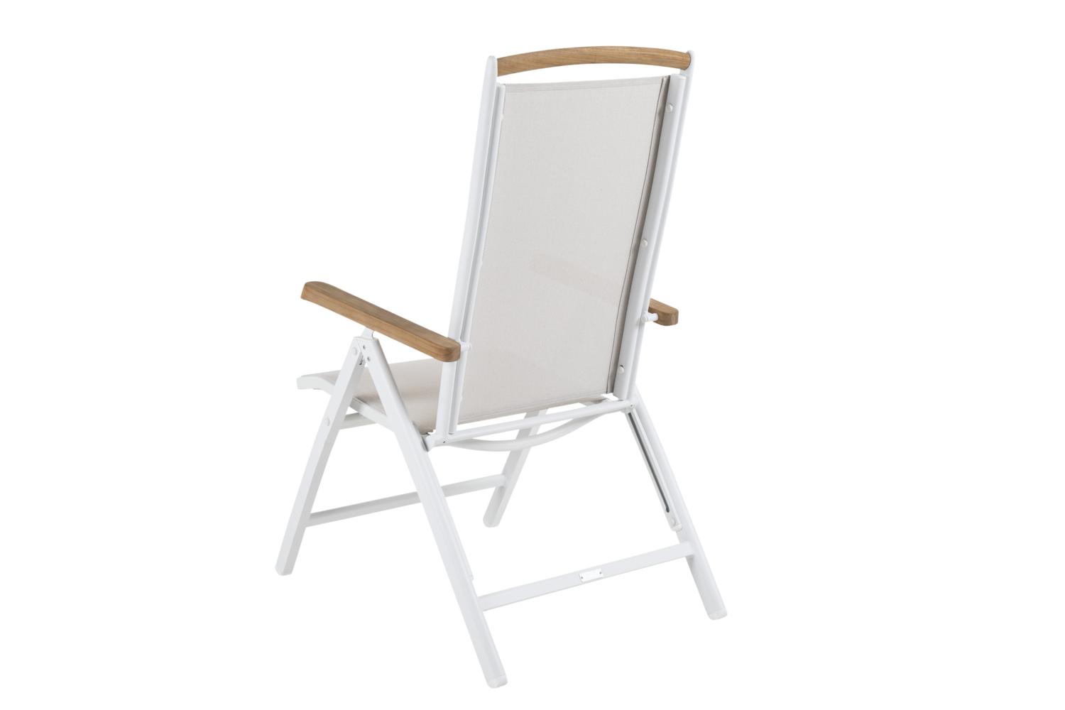 Andy positionsstol Vit/vit