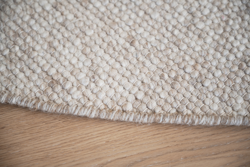 Auckland Matta, Beige, 250×250 cm