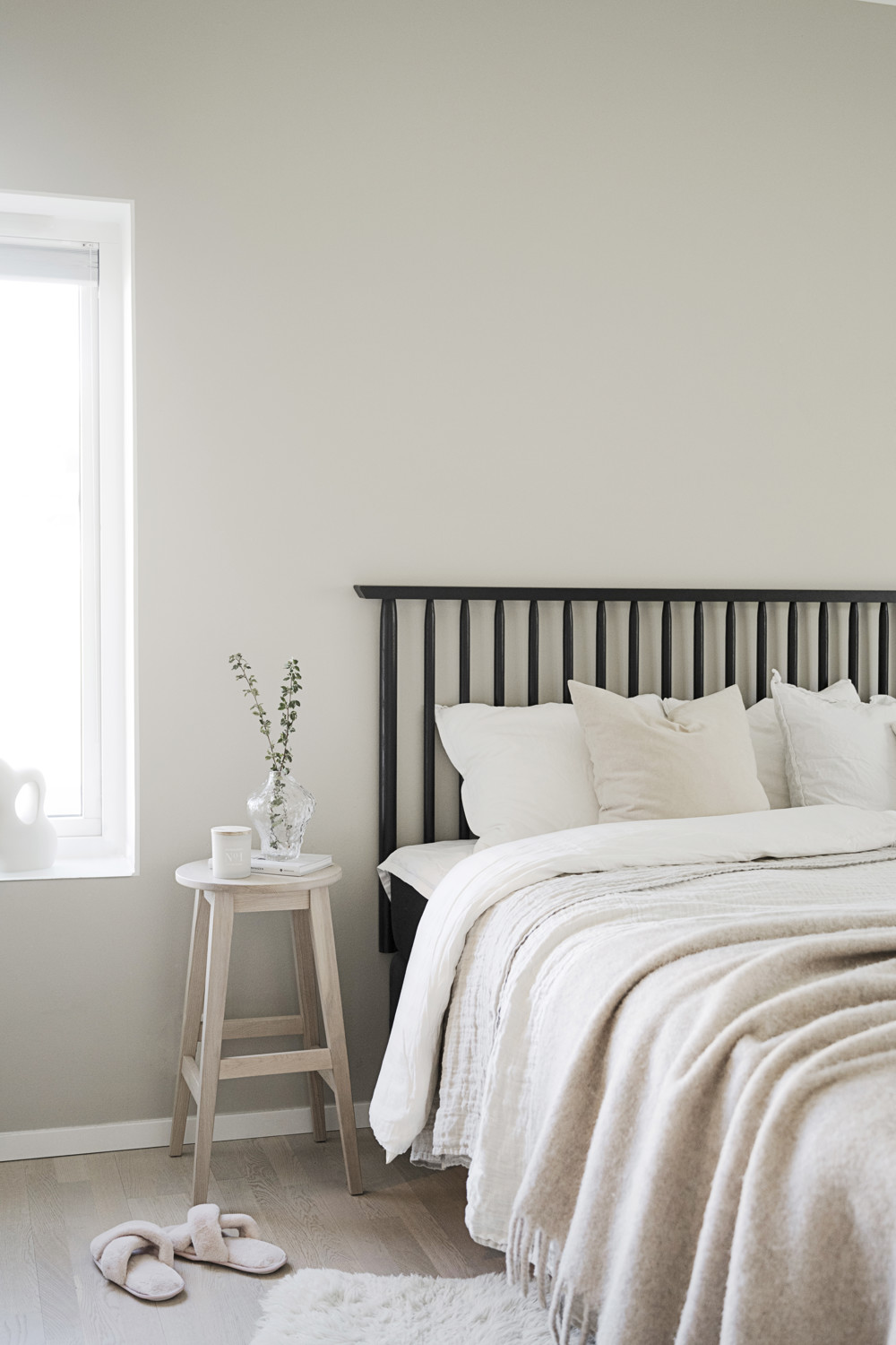 Austin barpall vitpigmenterad