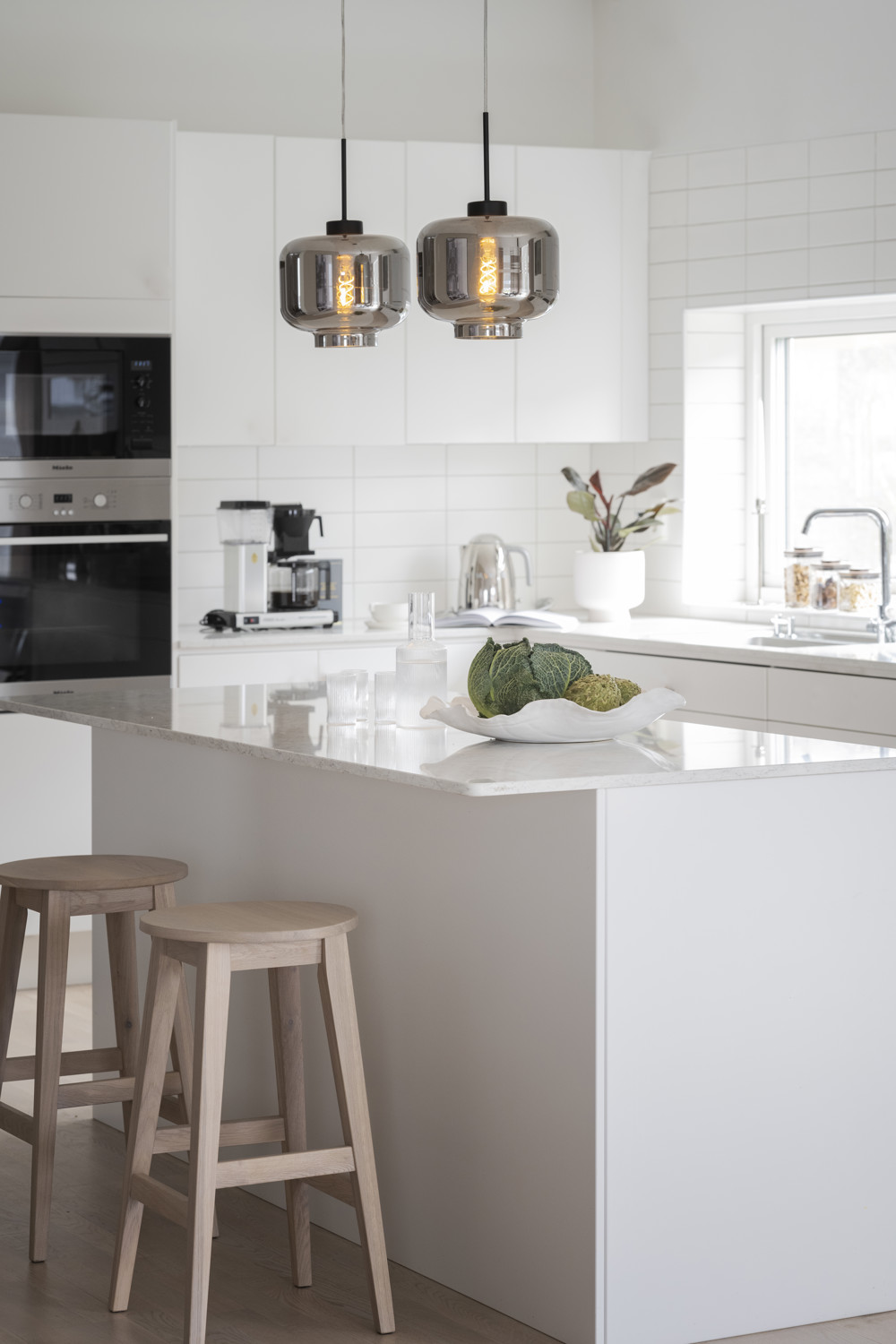 Austin barpall vitpigmenterad