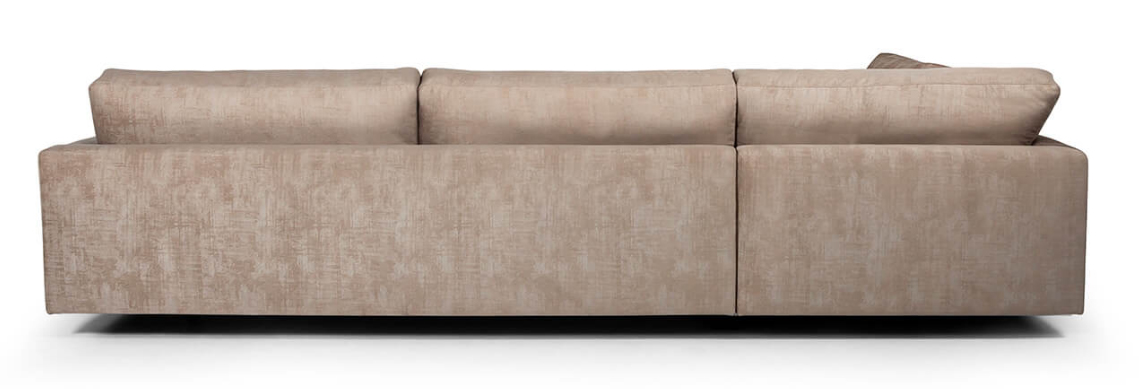 Arena hörnsoffa med öppet avslut