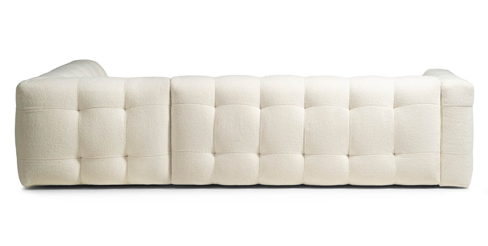 Bublee hörnsoffa med öppet avslut