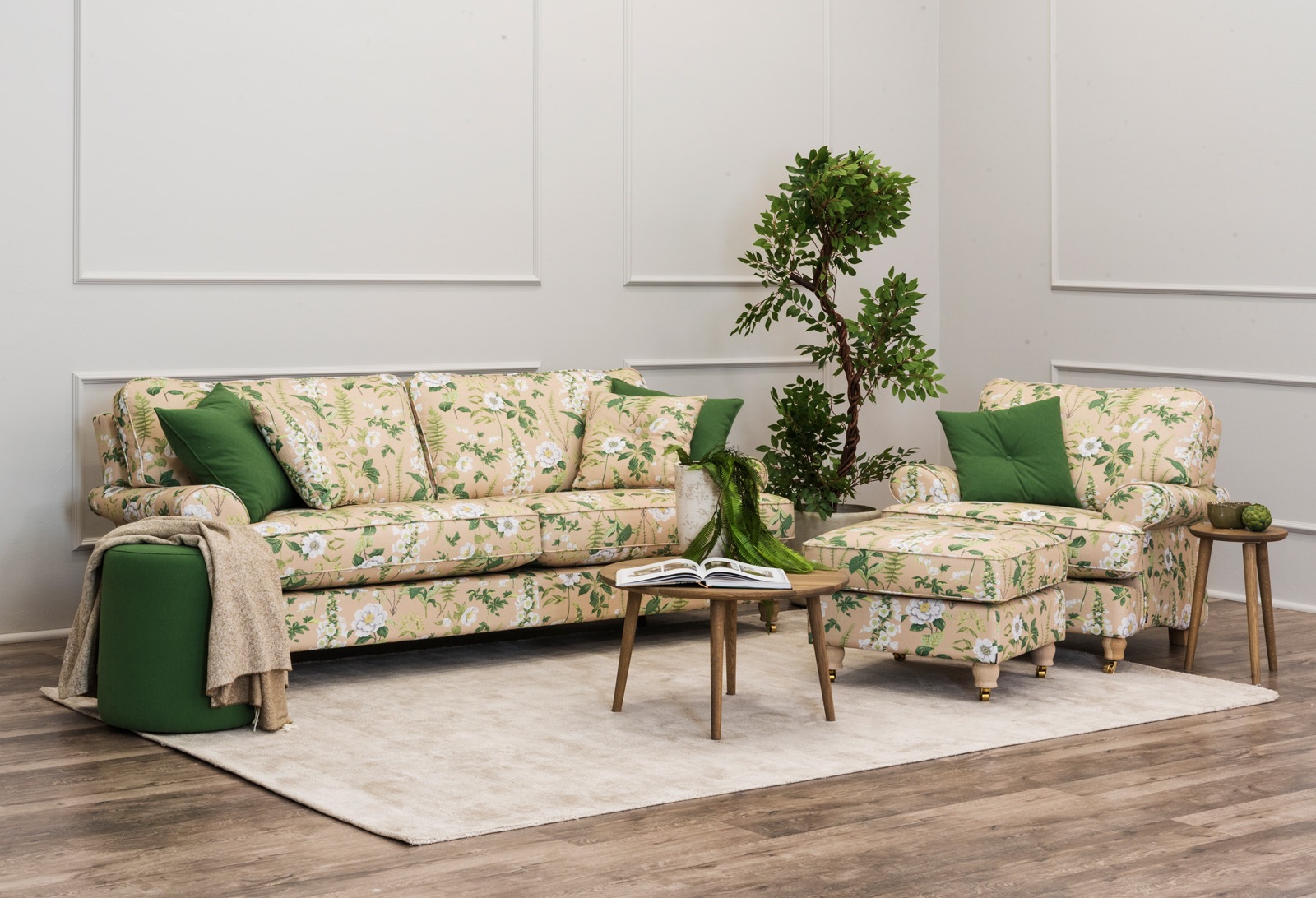 Björkö 3-sitssoffa