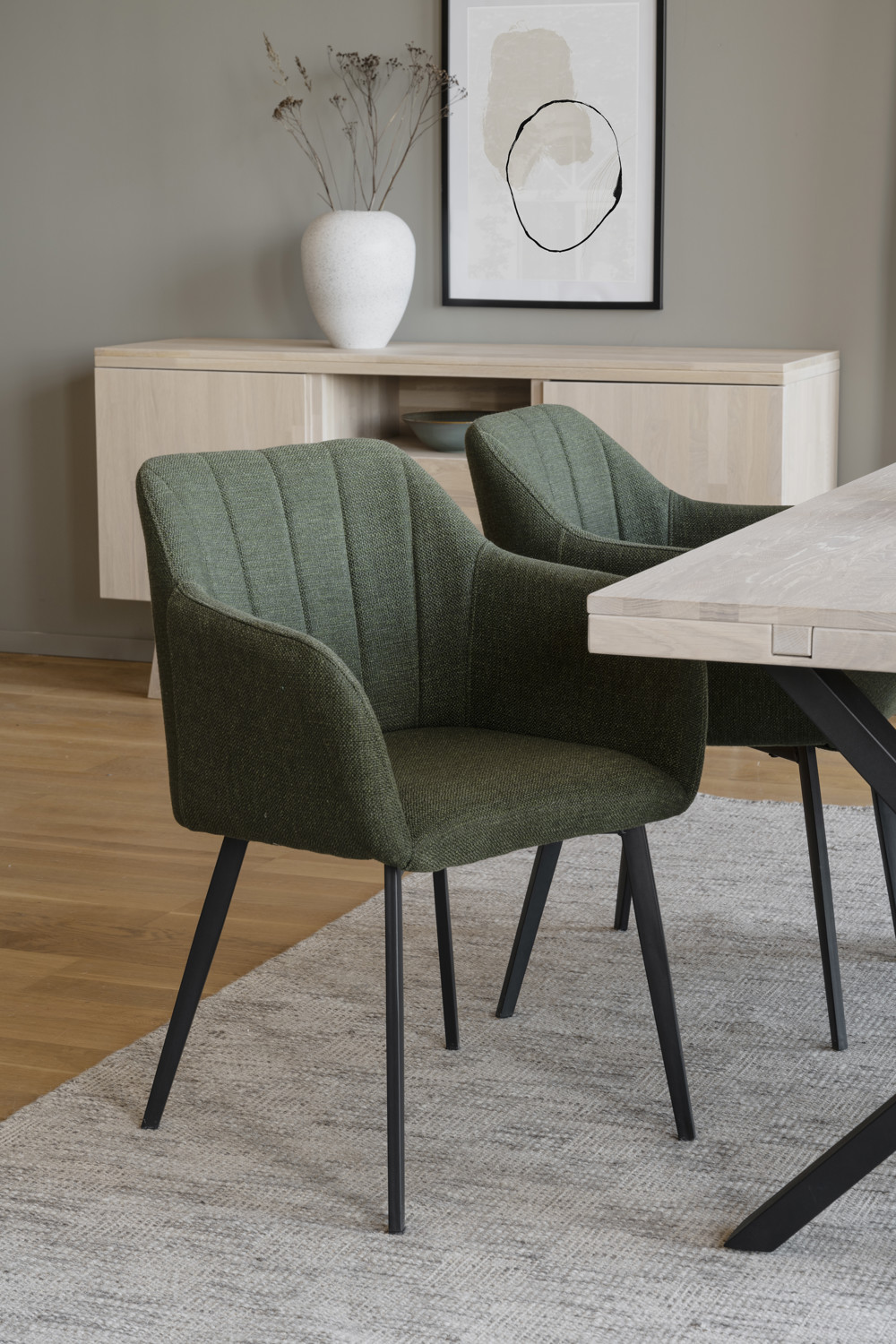 Bolton karmstol grön