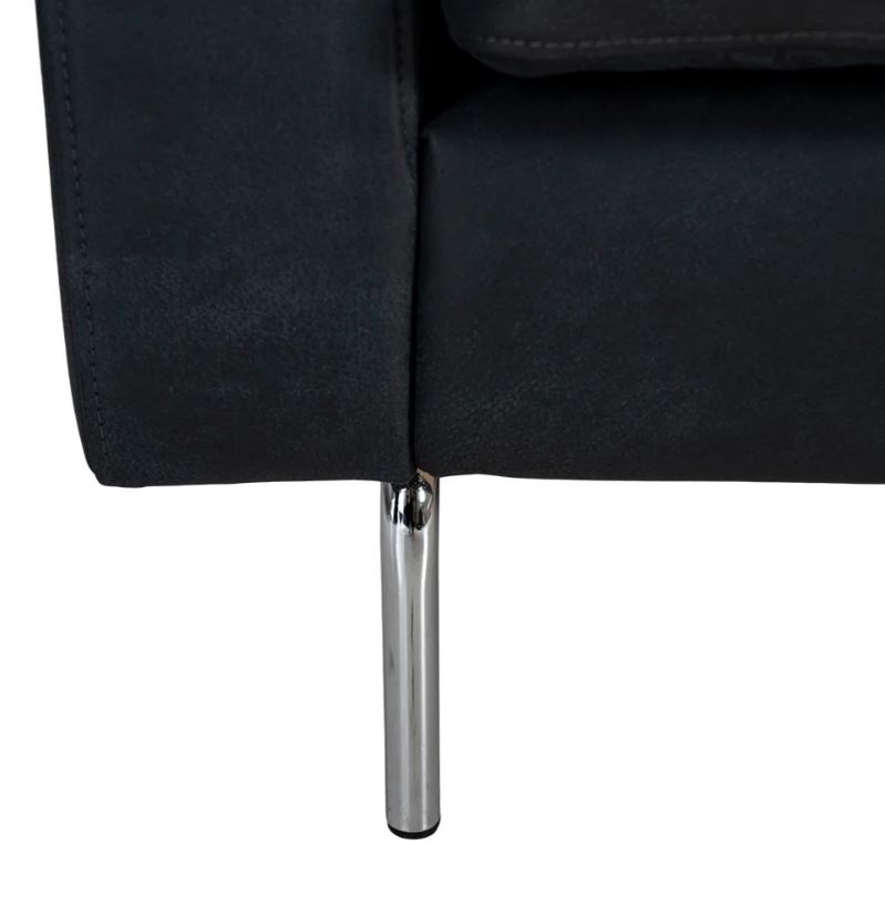 Karin 3-sitssoffa svart