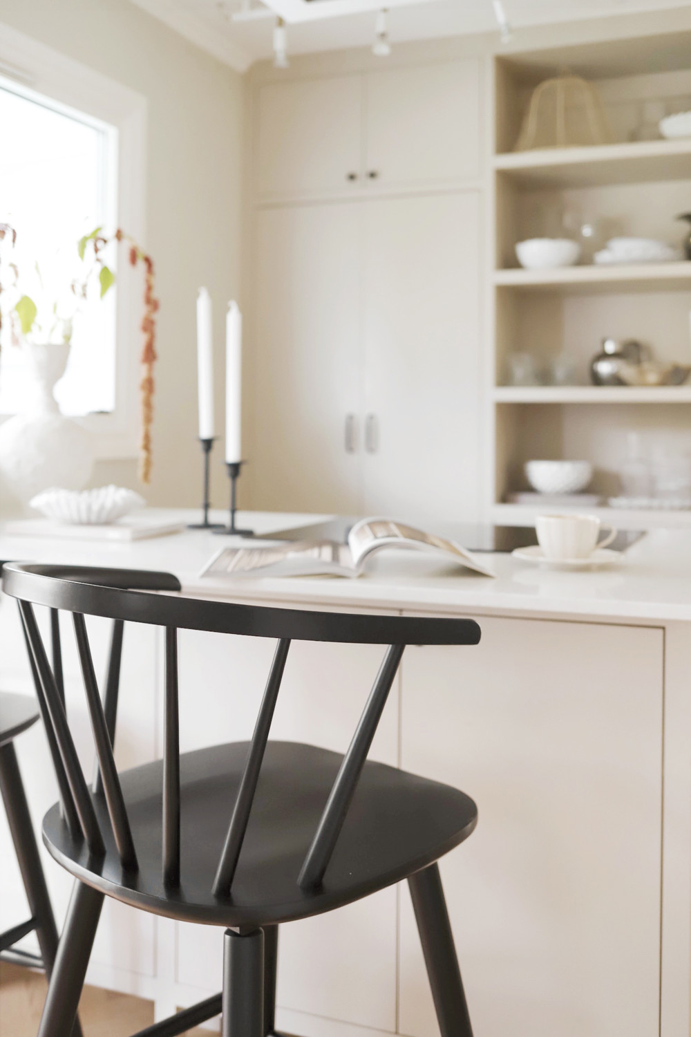 Carmen barstol svart