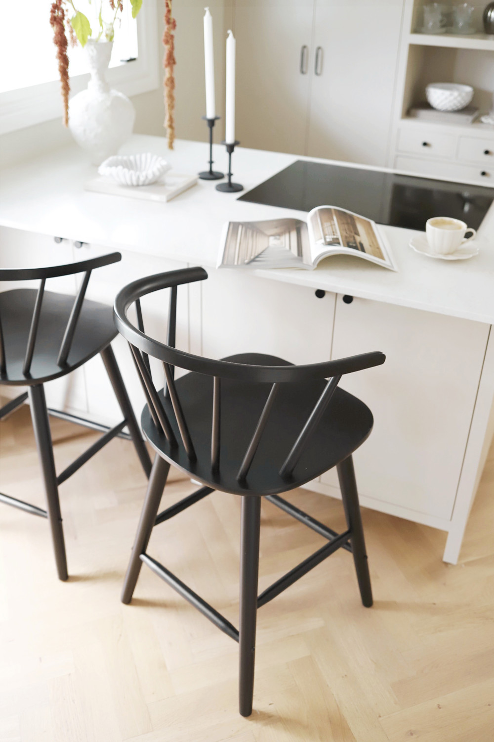 Carmen barstol svart