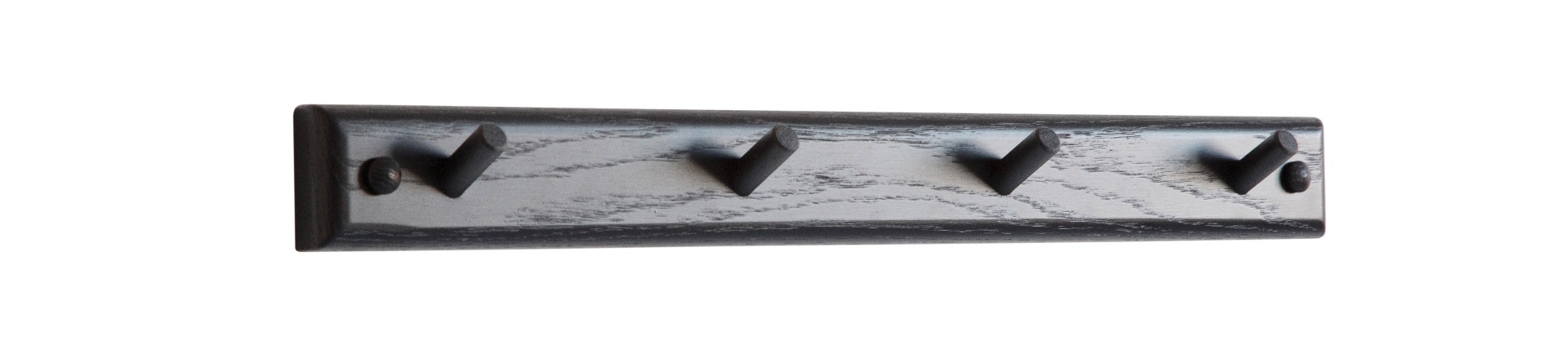 Cora Kroklist L49, Svartbetsad Ek / Mattsvart stål