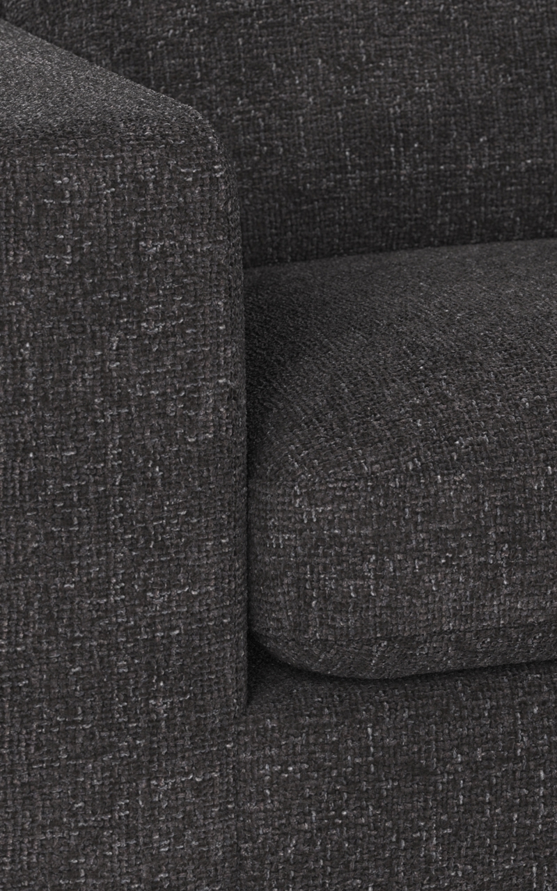 Duncan 3-sitssoffa Mörkgrå