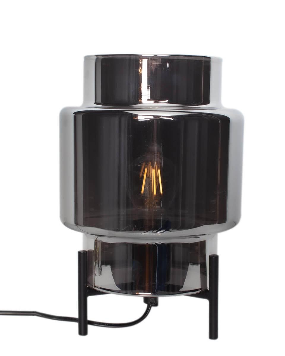 Ebbot bordslampa H29cm rökgrå