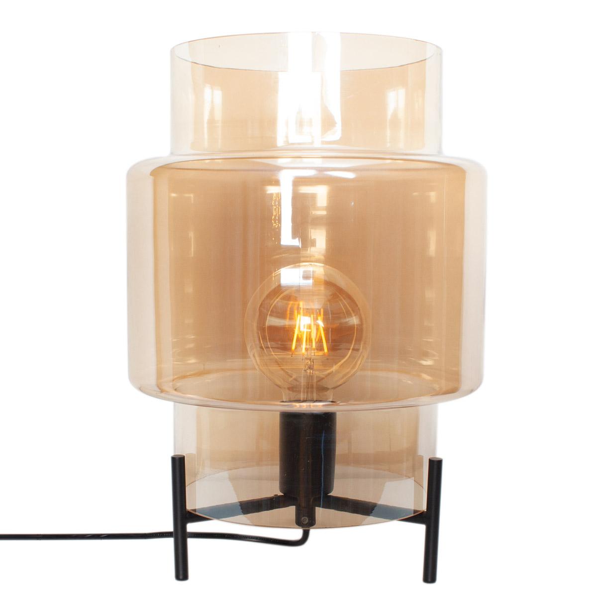Ebbot bordslampa H37cm amber