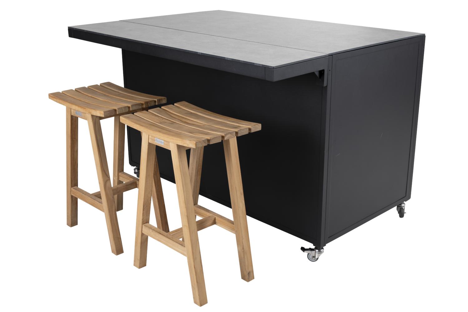 Fornax hylla Svart/grå