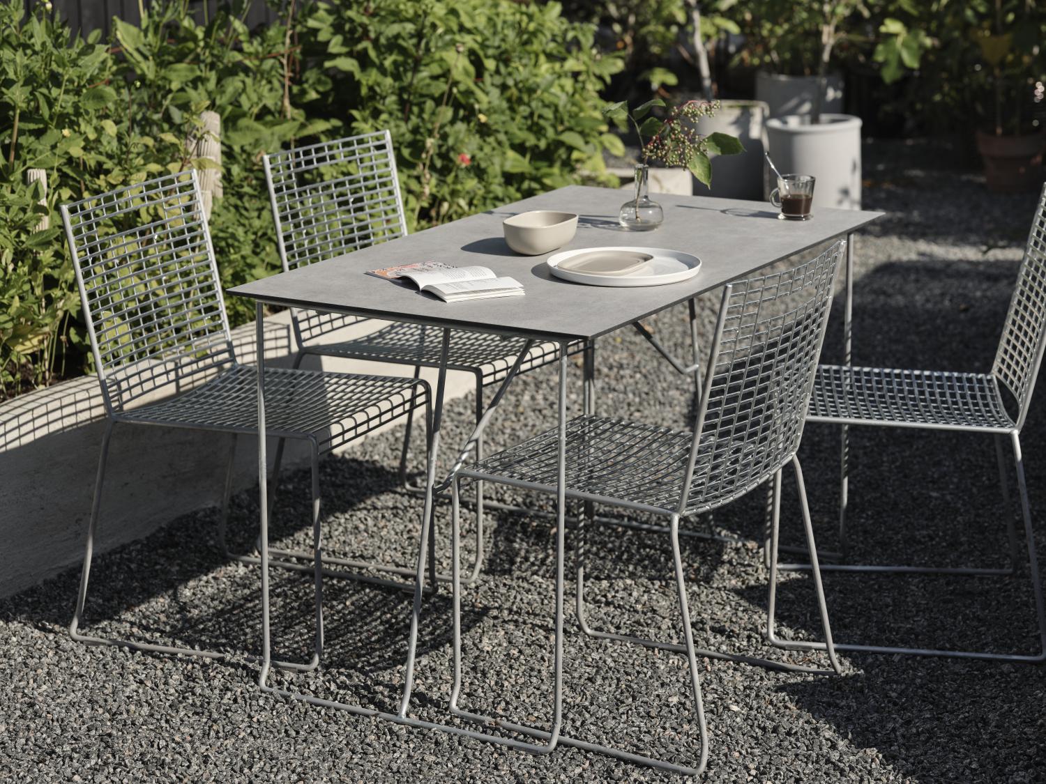 Laminat bordsskiva Beige/terrazzo