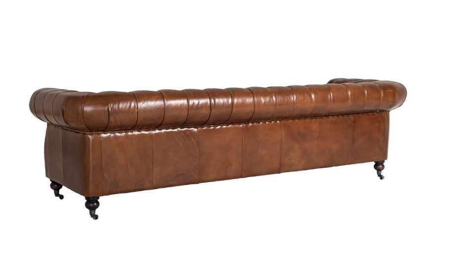 Vintage Chesterfield 3-sitssoffa