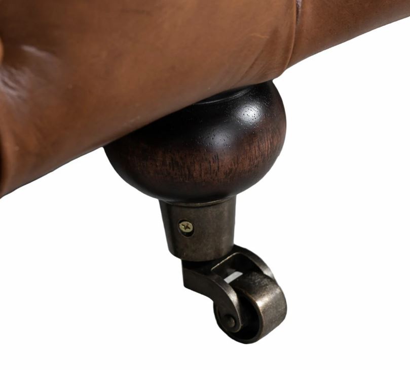 Vintage Chesterfield 3-sitssoffa