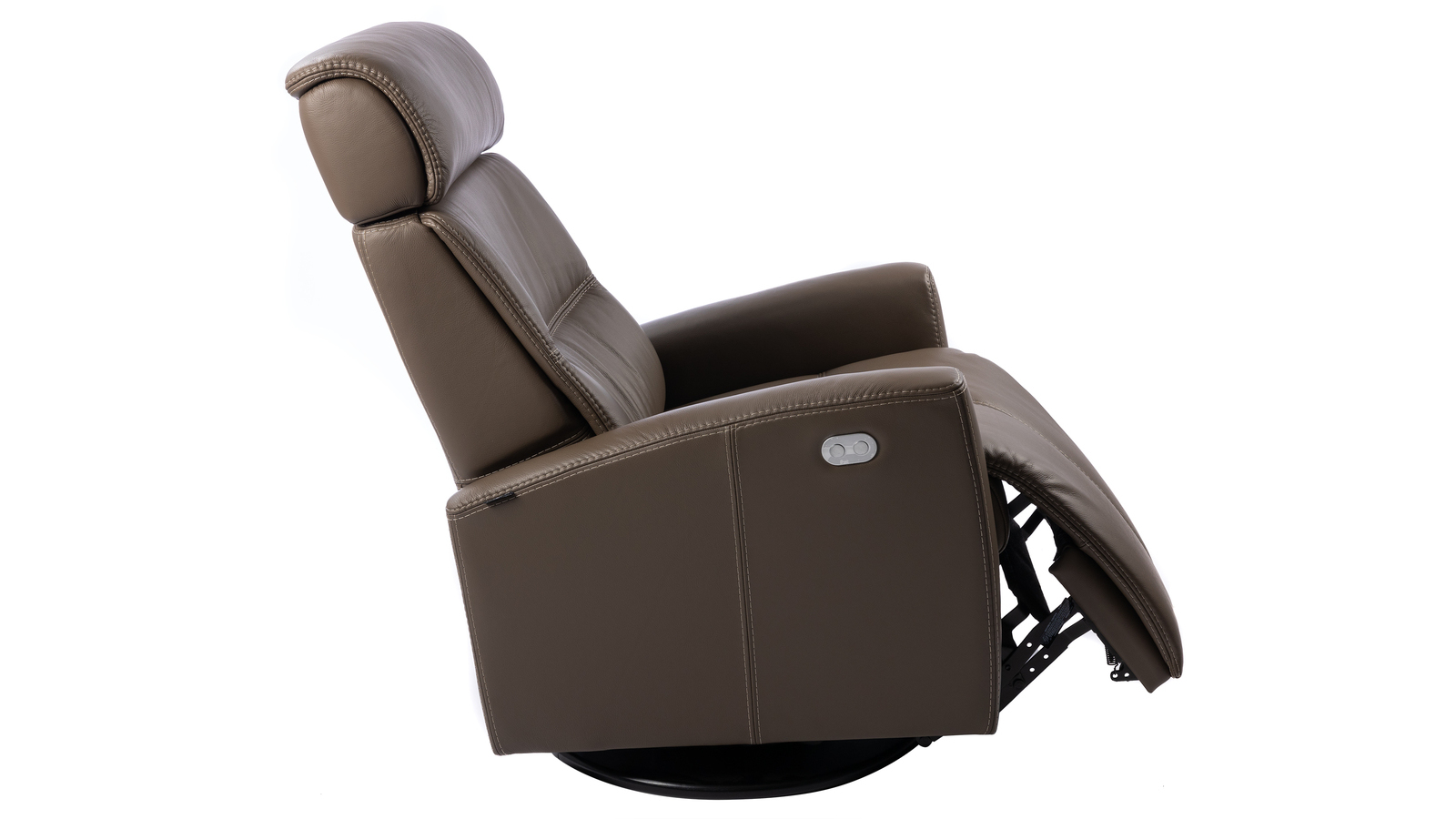 MILAN Hjellegjerde reclinerfåtölj, brun