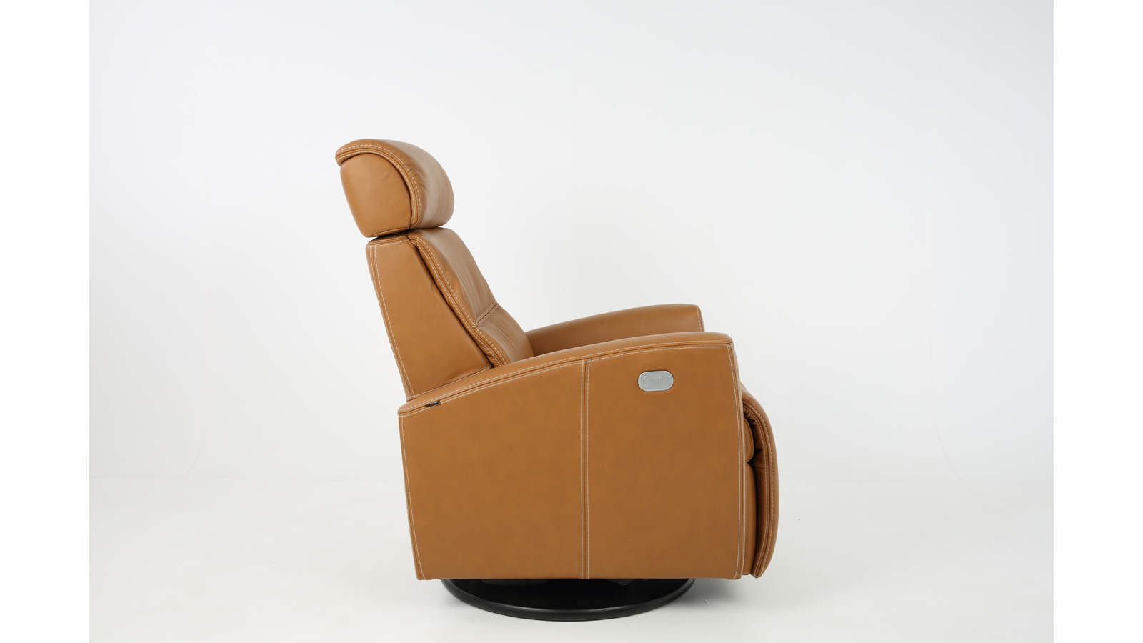 MILAN Hjellegjerde reclinerfåtölj,Cognac