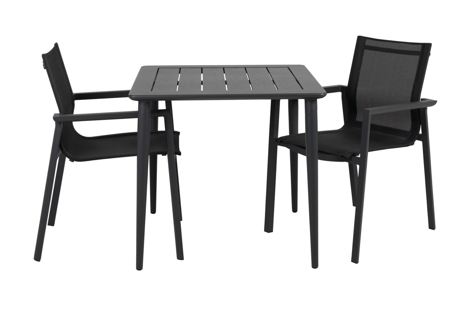 Nimes matbord Antracit