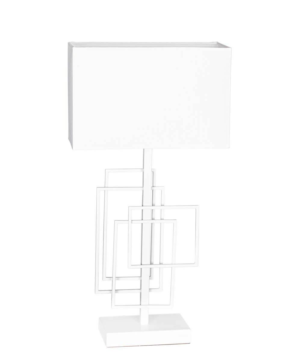 Paragon bordslampa H52cm vit
