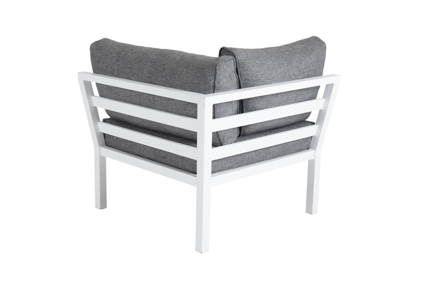 Weldon soffgrupp Vit/grå