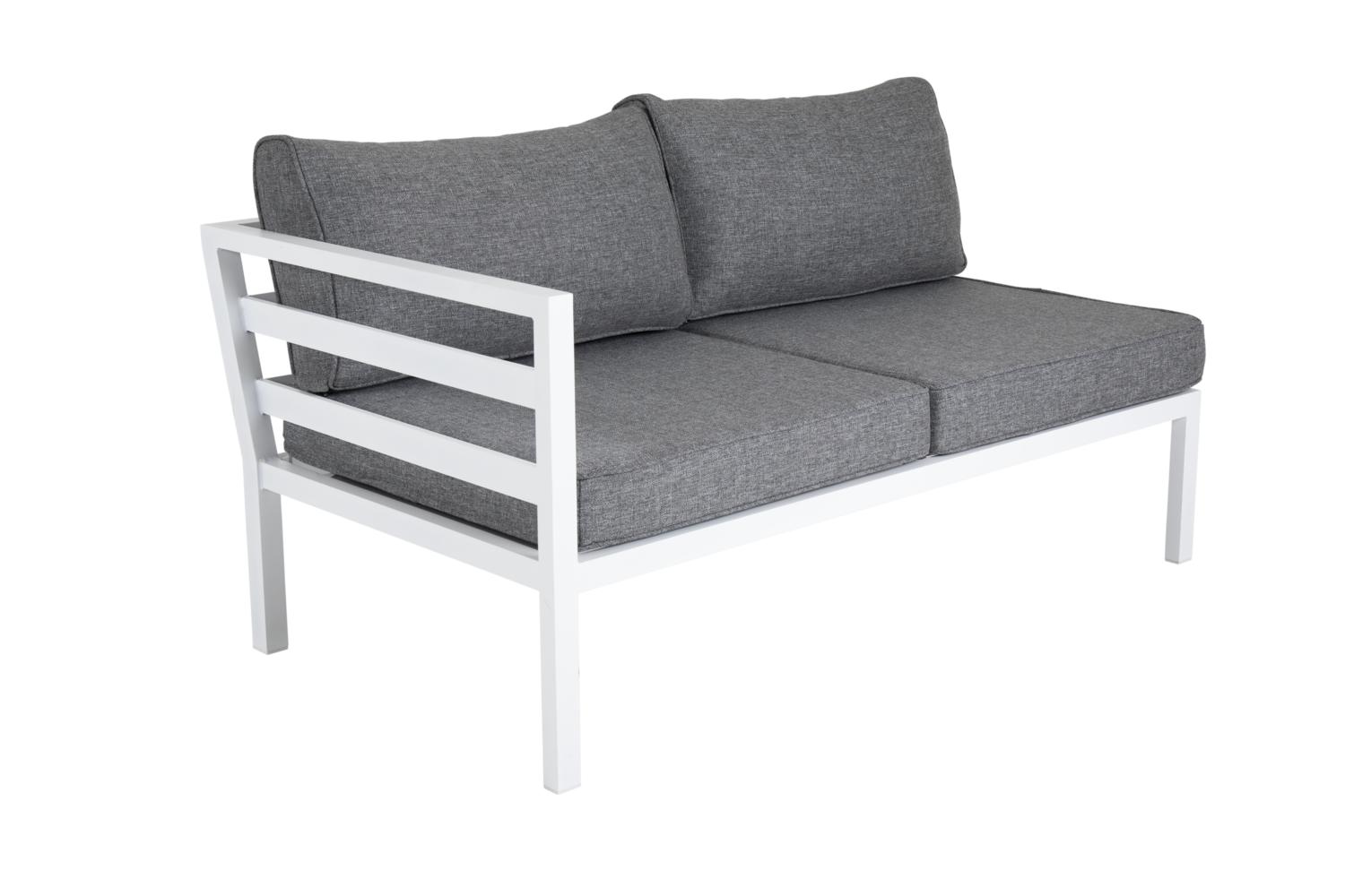 Weldon soffgrupp Vit/grå