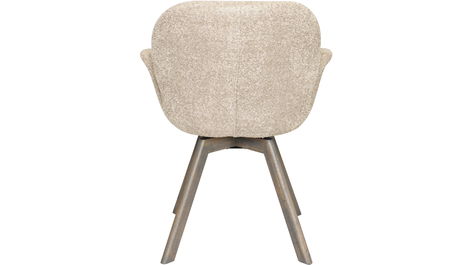 BJERKE Matstol med snurr, tyg beige