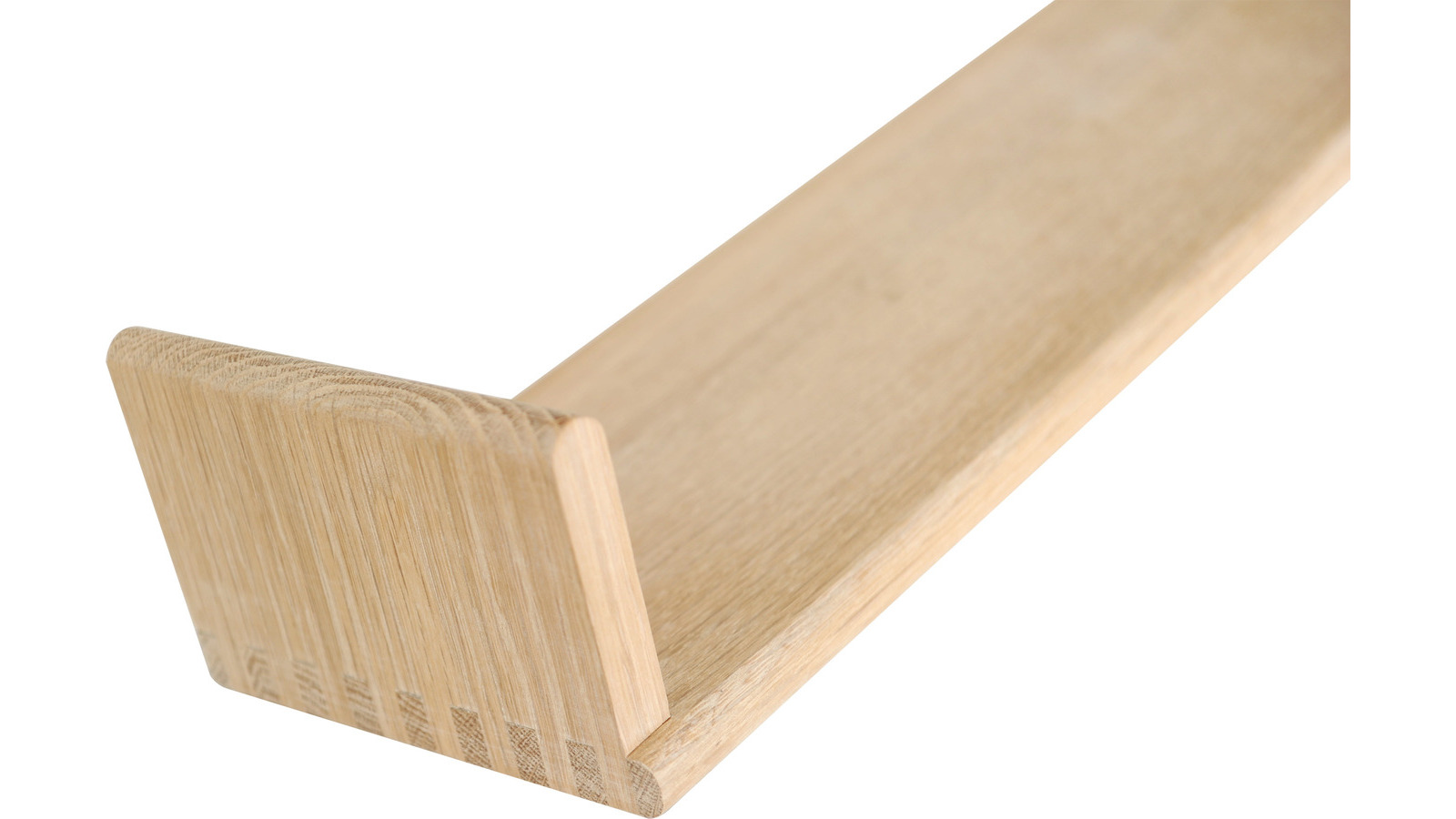 CIRKUS Vägghylla 50, vitpigmenterad ek