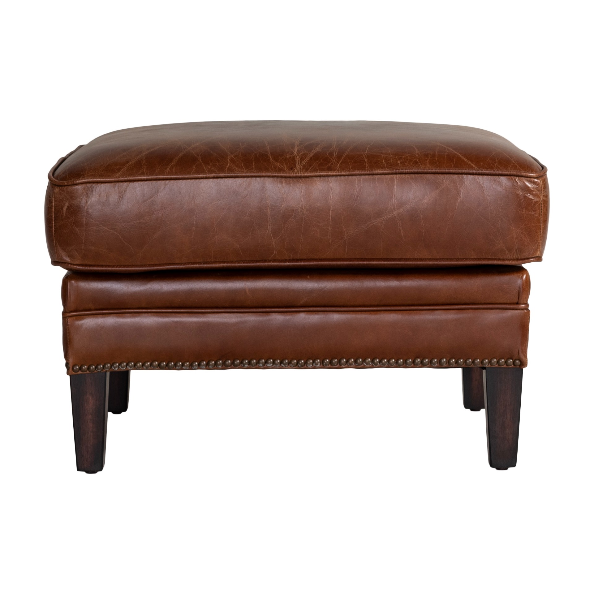 Vintage 976 pall läder Newark brown