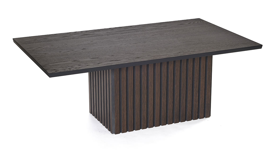 Tangent soffbord 120 rökt ek