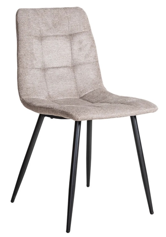 Oakland Ø150 med 6 st beige Matera stolar