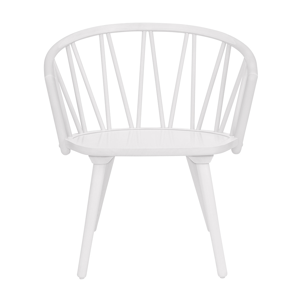 ZigZag lounge stol vit