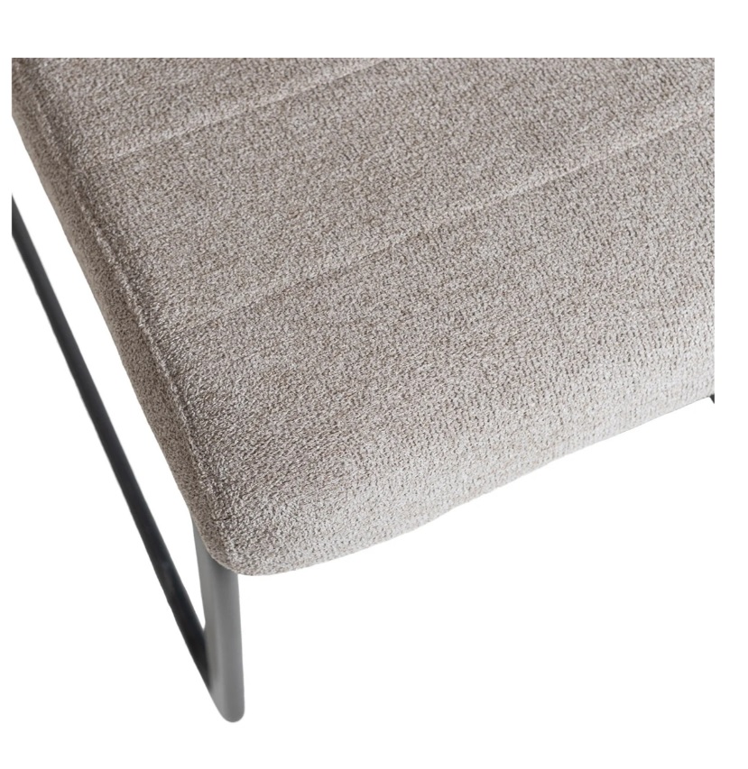 Oakland 200 cm med 6 st beige Campo stolar