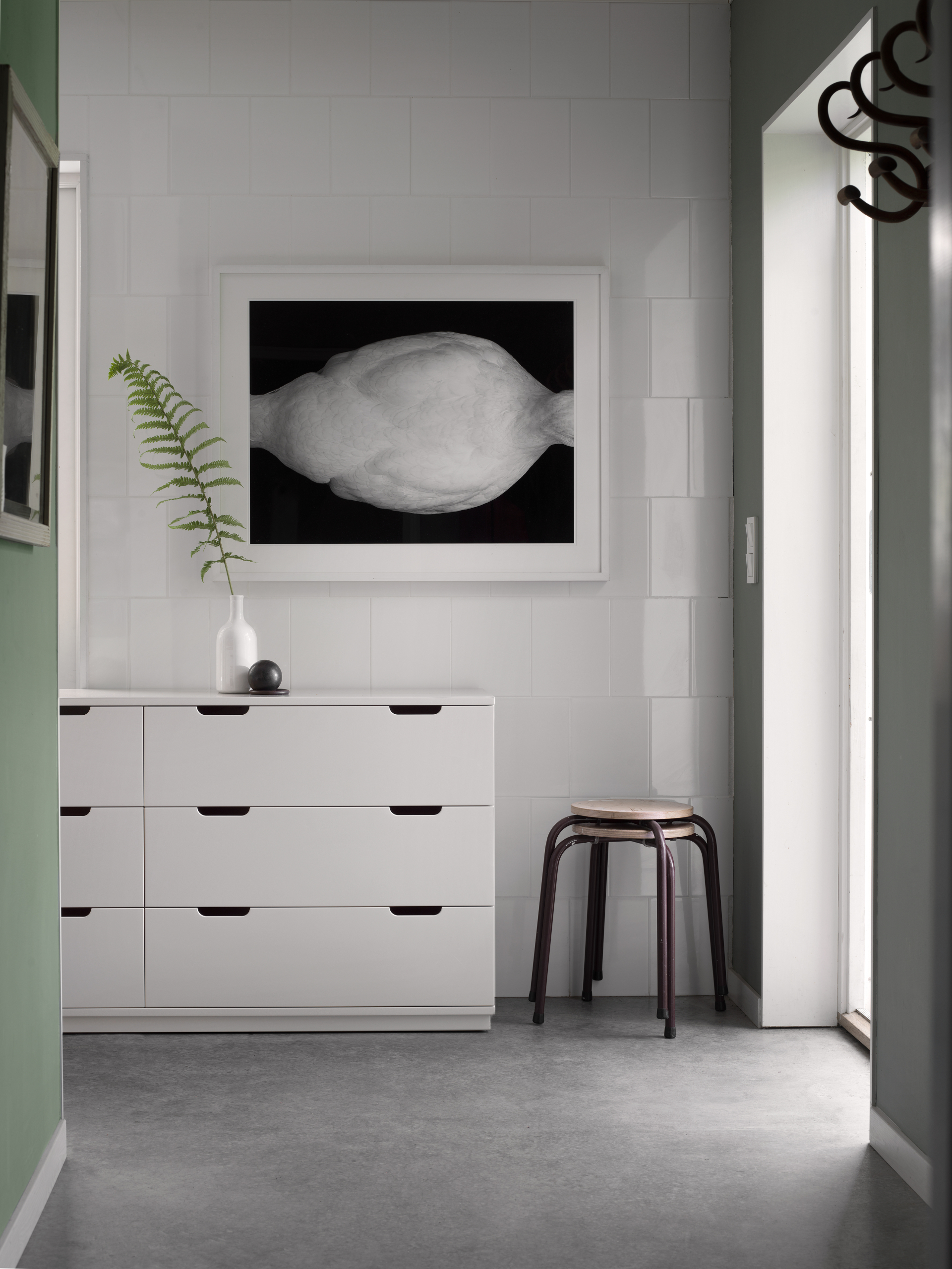 AOKO Byrå, Beige Lack