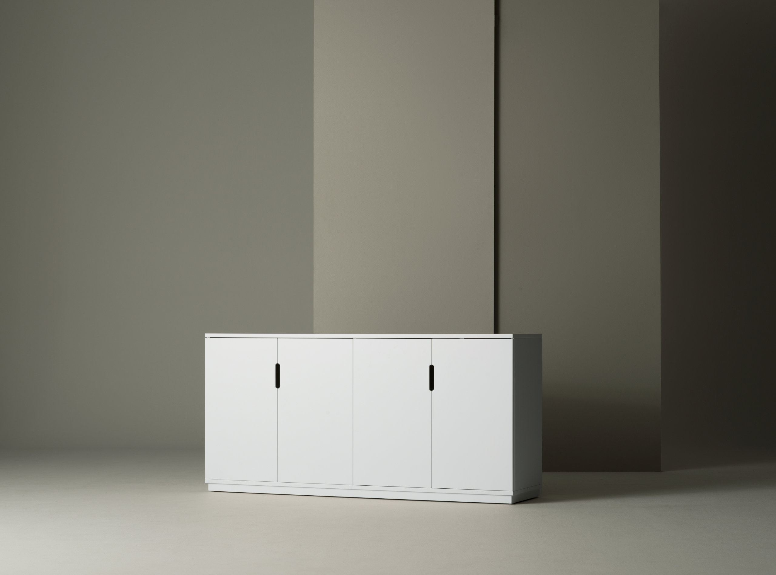 AOKO Sideboard, Beige Lack