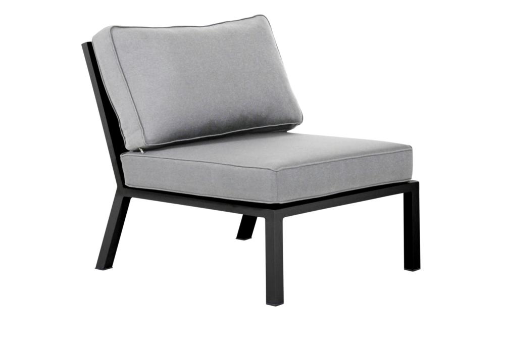 Belfort mittdel Svart/Pearl Grey