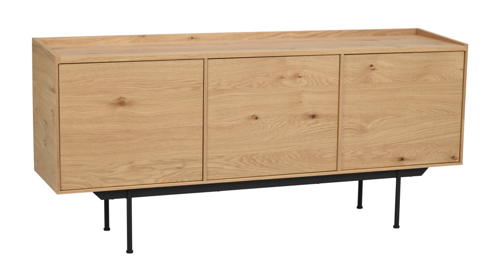 Brewerton sideboard Ek/svart