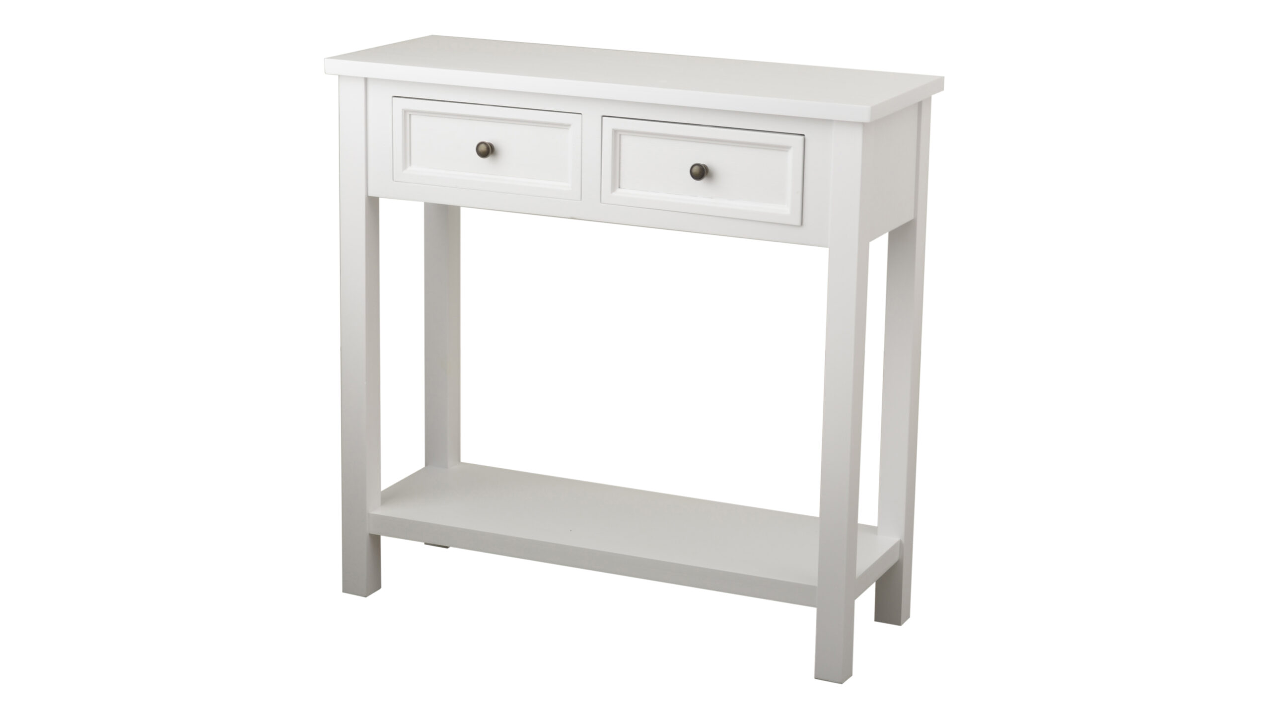 BRISTOL Konsollbord, 2 låd Antikvit