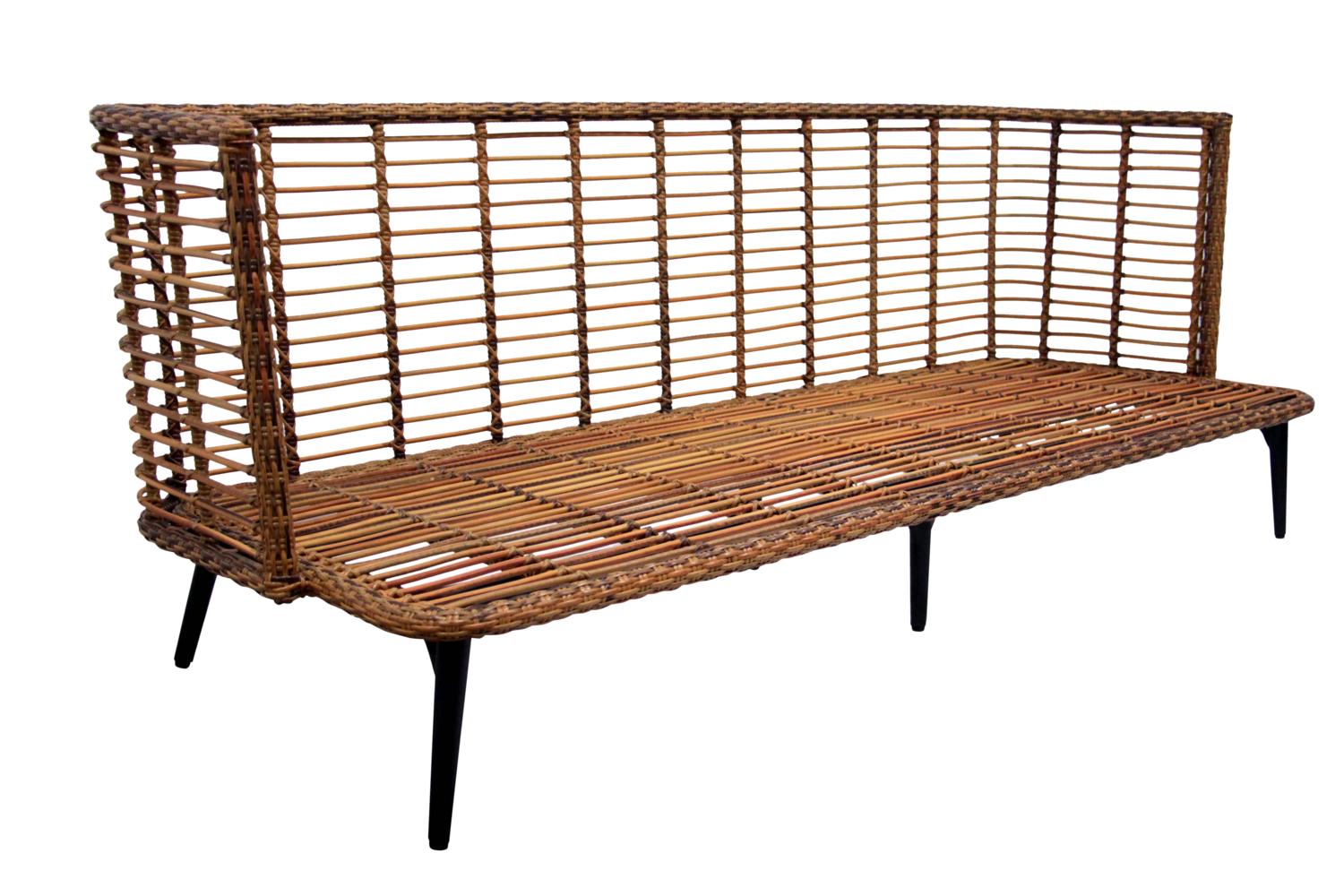 Covelo 3-sitssoffa Natur/svart