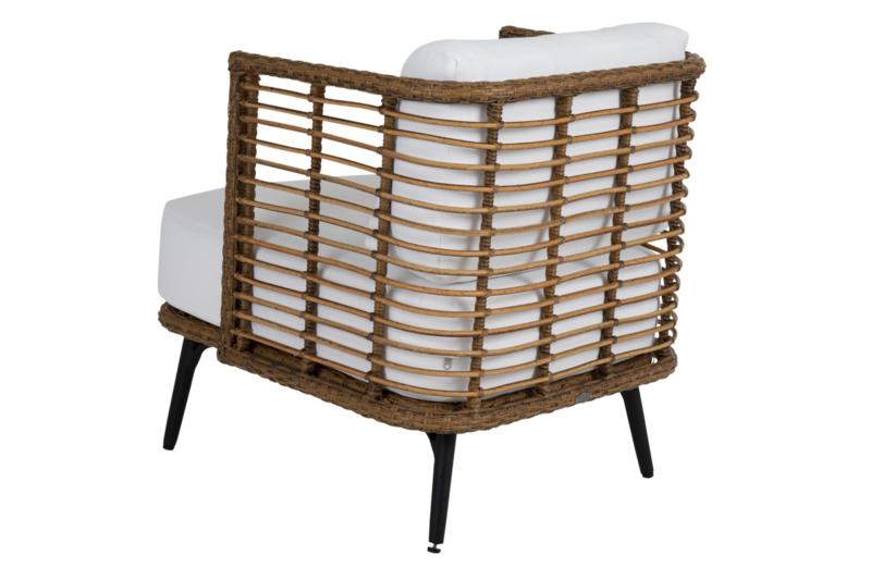 Covelo fåtölj Natur/svart