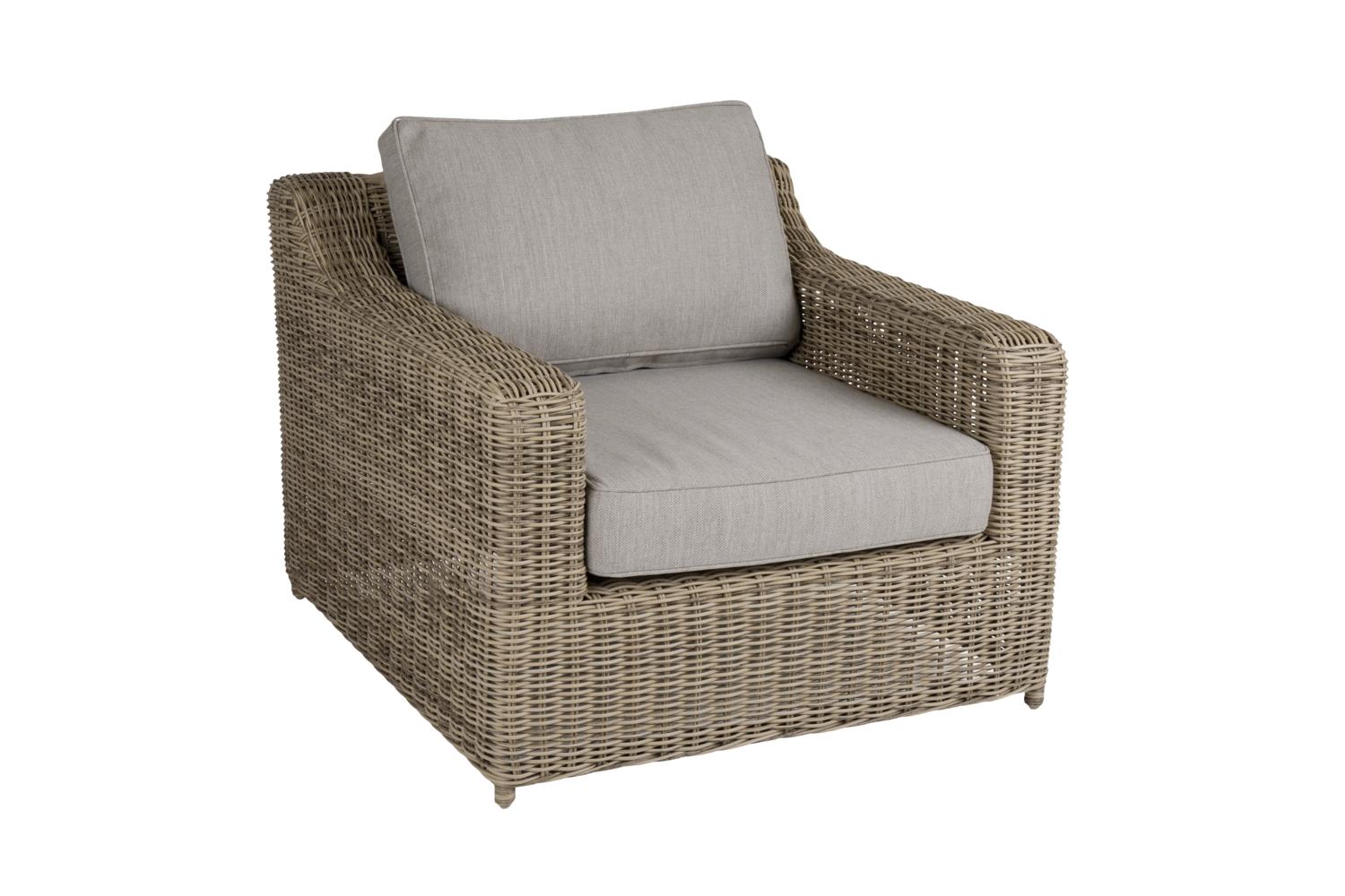 Glendon fåtölj Rustik/beige