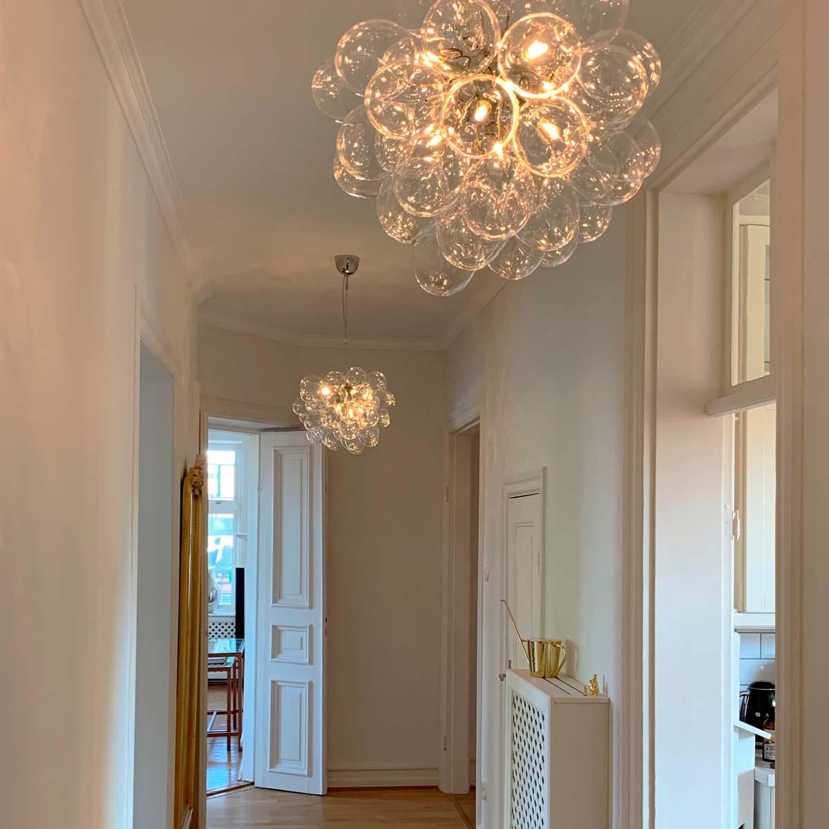 Gross taklampa Ø50cm Klarglas