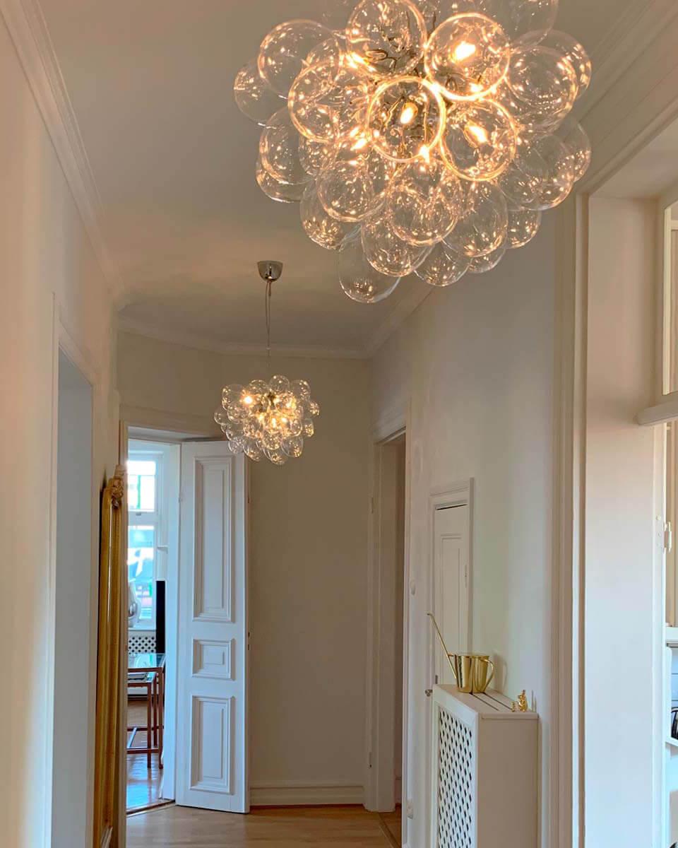 Gross taklampa Ø50cm Klarglas