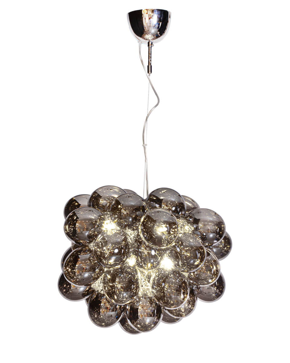 Gross taklampa Ø50cm Rökgrå