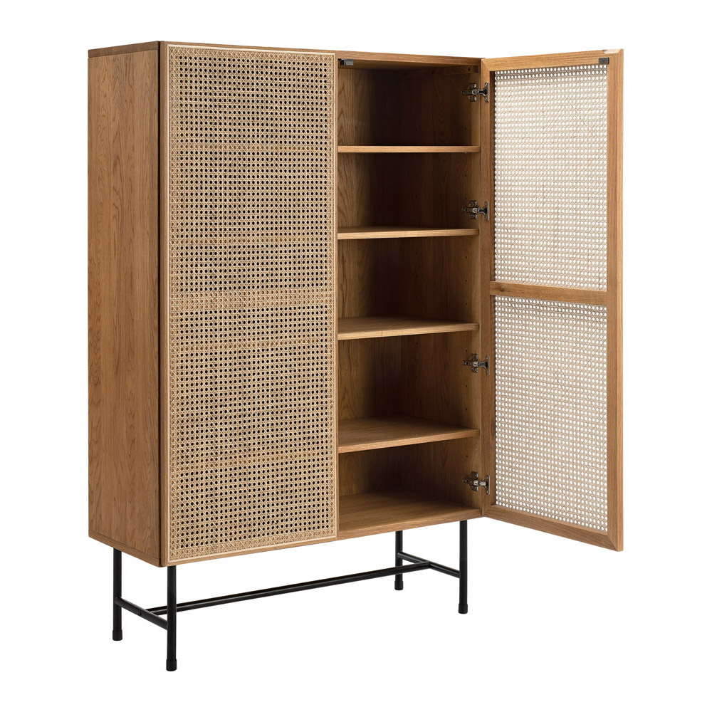 Racquet vitrin ek/metall