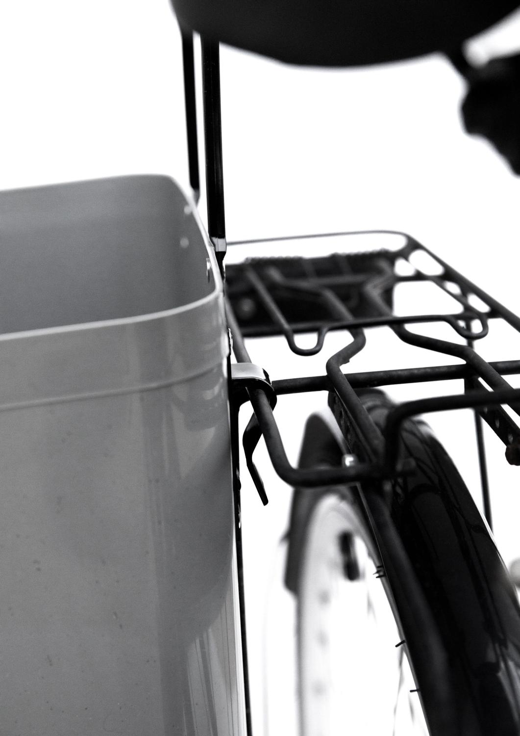 Hinza cykelväska grå