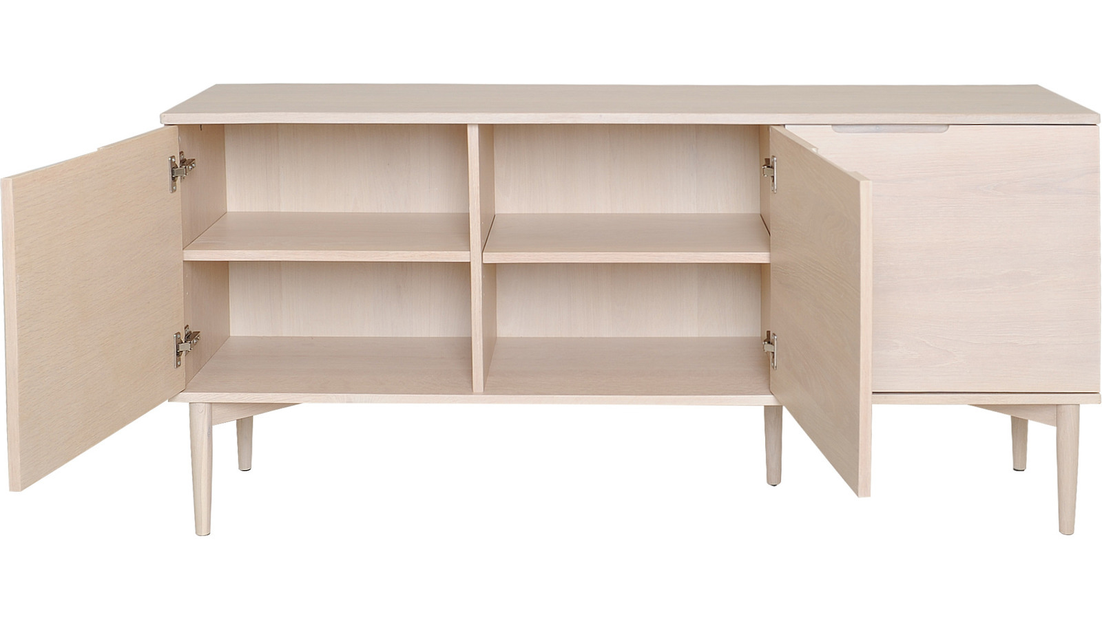 KARMÖY Sideboard,3 dörrar,vitpigmenterad