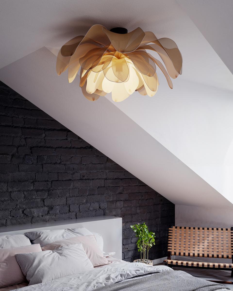 Lou Lou plafond Ø80 cm natur